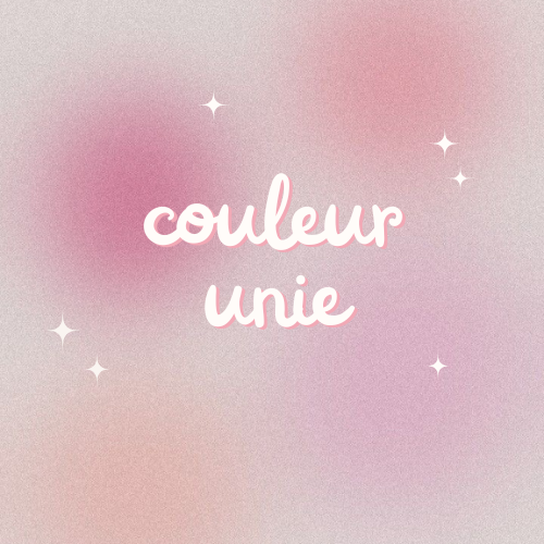 Set de couleur unie